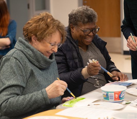 Gilda’s Club gives primary caregivers of older adults living with cancer a place to rest and recharge with community members.