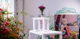 "Vernal 2026," a spring-inspired contemporary arts exhibition on display at Buffalo Prescott in Detroit.