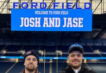 Josh and Jase at Ford Field in Detroit January 2026