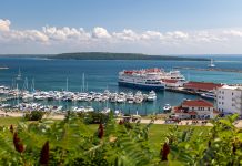 Marina View From Fort Mackinac